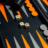 Carbon Finish Backgammon Briefcase