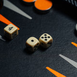 Carbon Finish Backgammon Briefcase