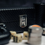 Carbon Finish Backgammon Briefcase