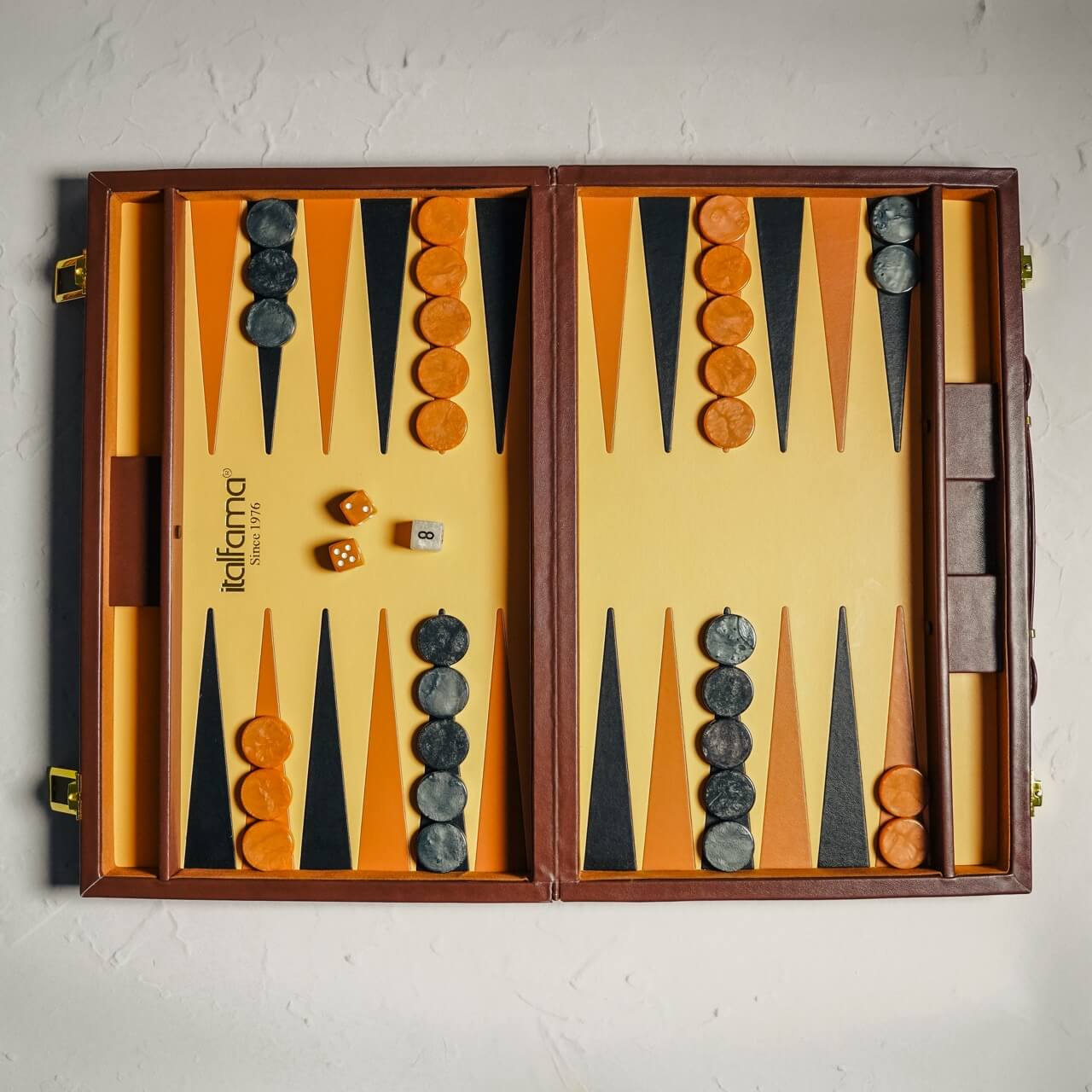 Leatherette Backgammon Case