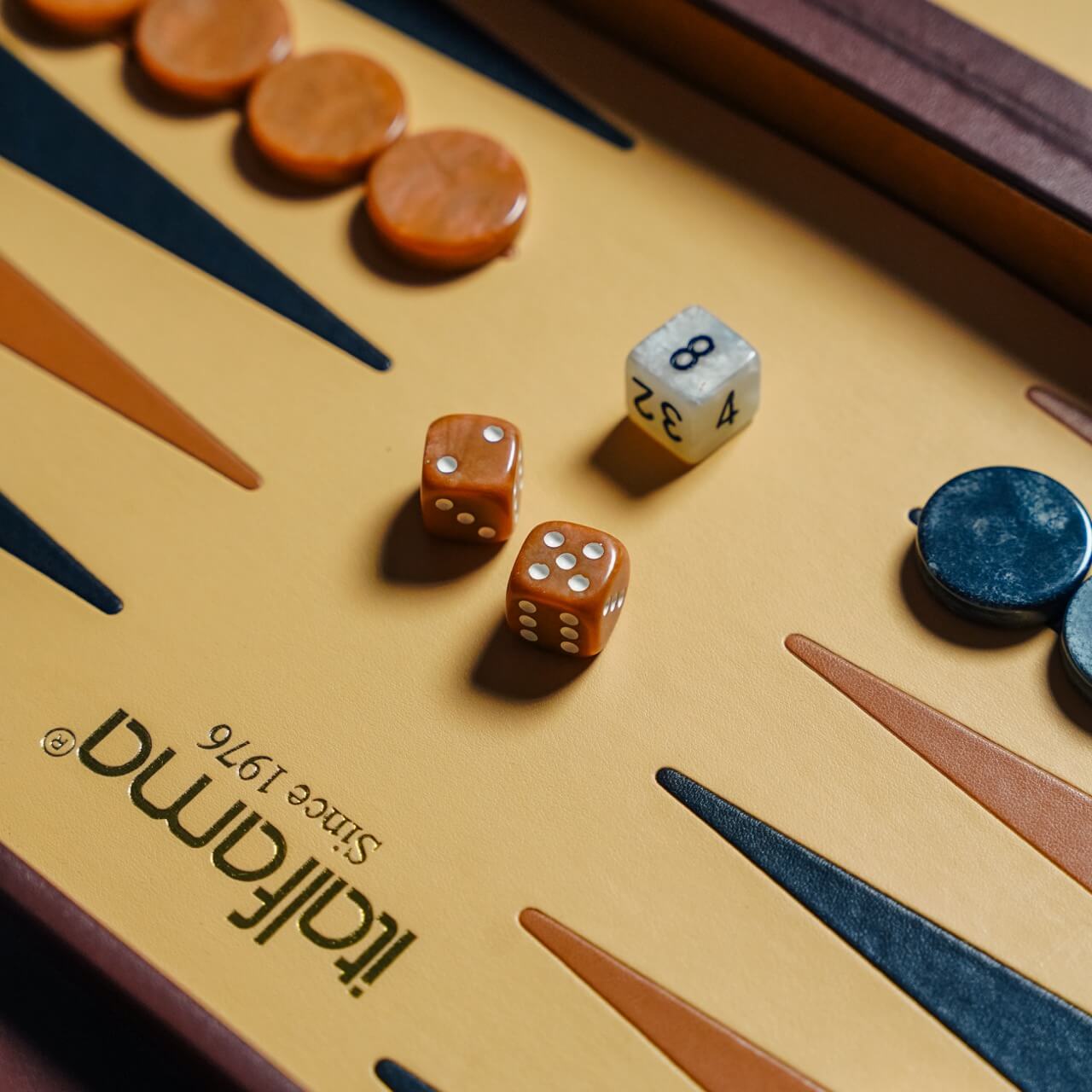 Leatherette Backgammon Case
