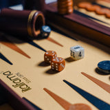 Leatherette Backgammon Case