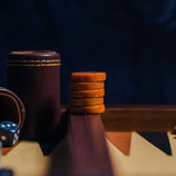 Leatherette Backgammon Case