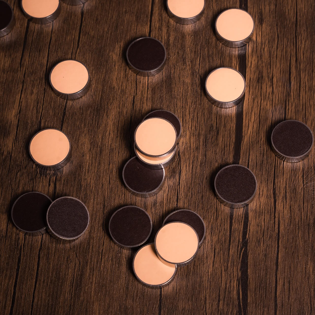 Aluminium & Leatherette Checkers