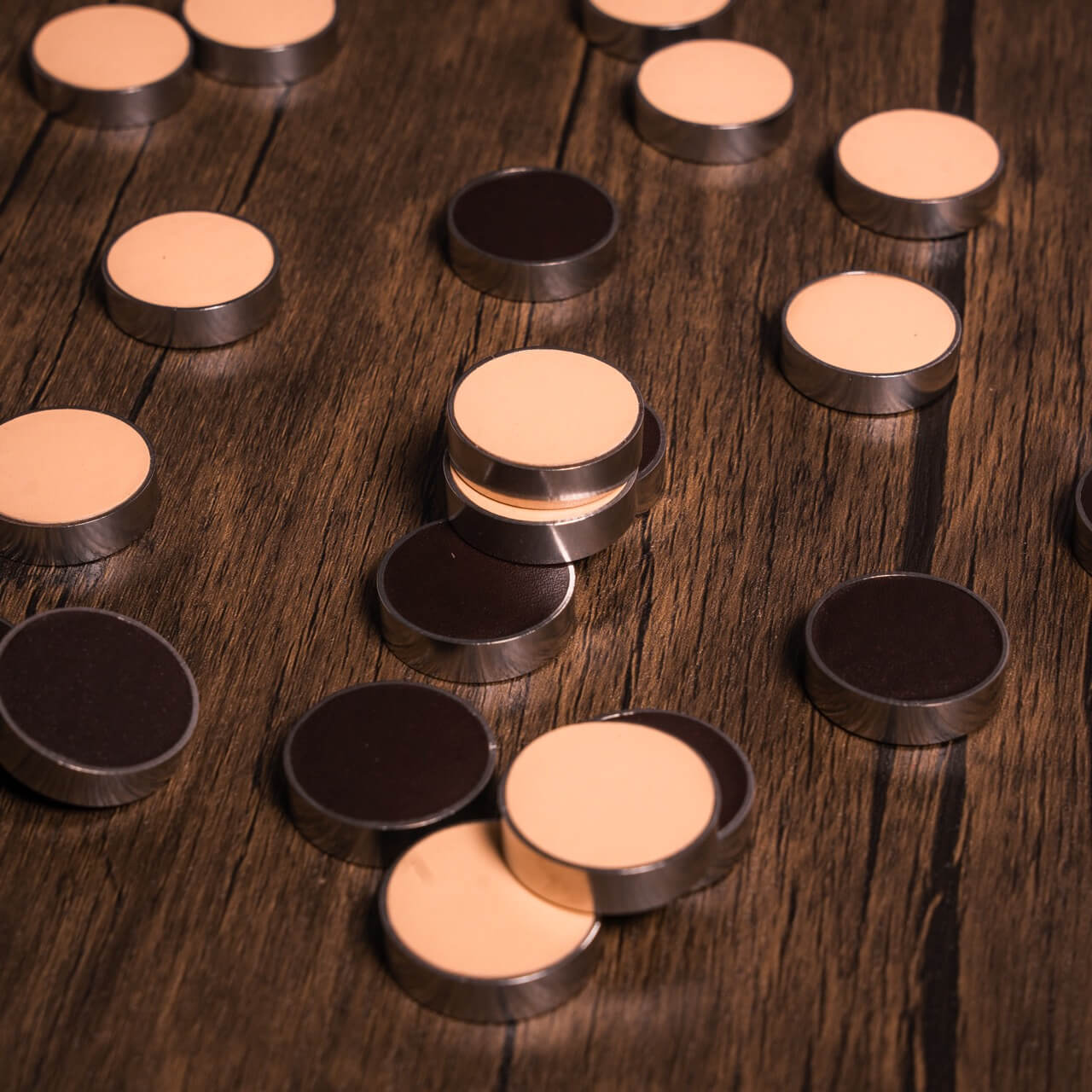 Aluminium & Leatherette Checkers
