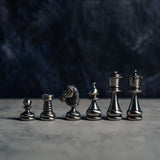 Brass Persian Chess Pieces