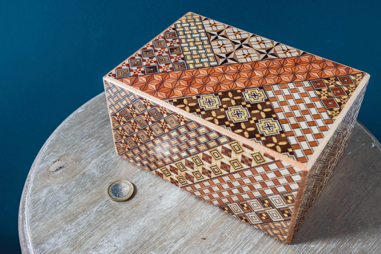 Yosegi Puzzle Boxes