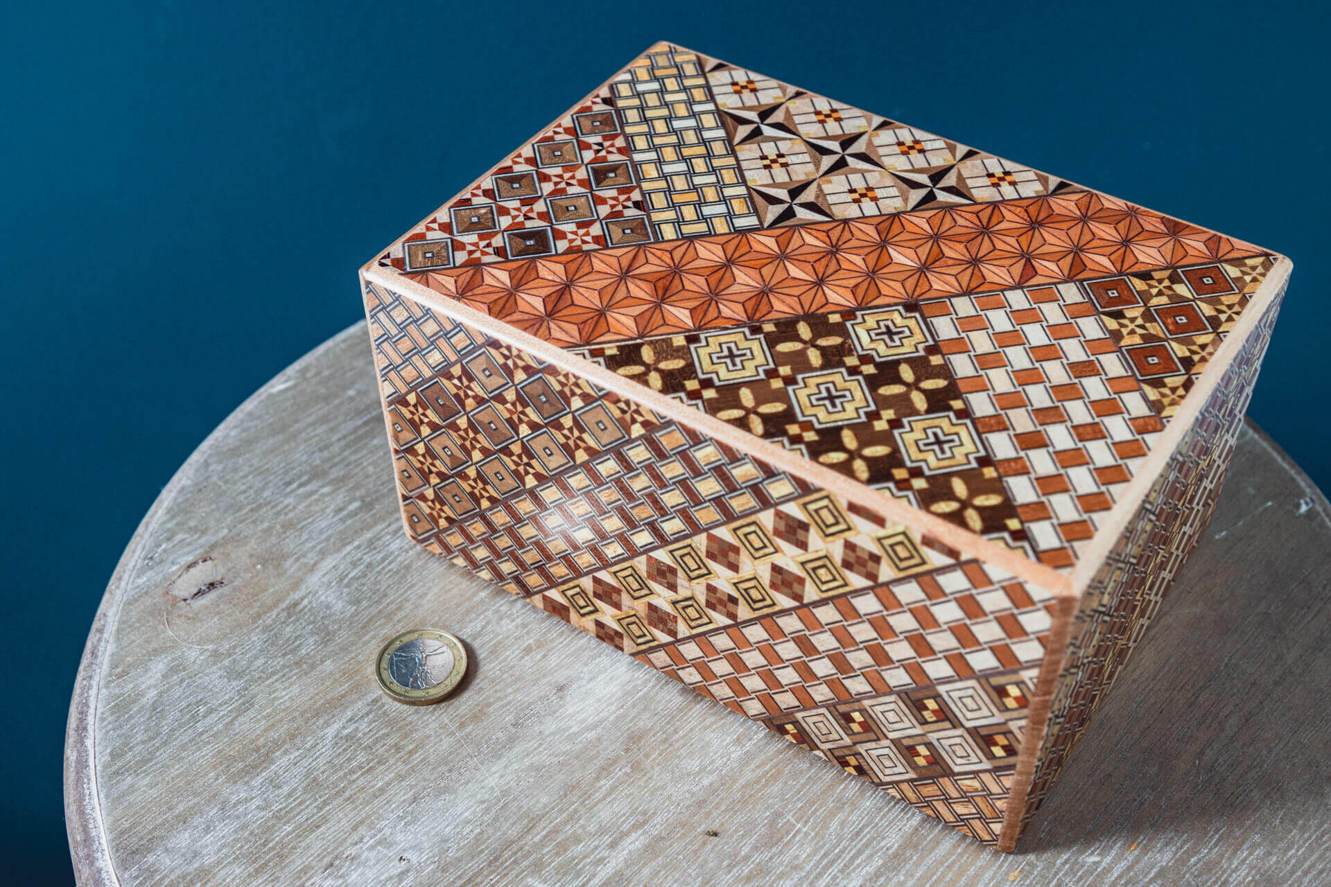 Yosegi Puzzle Boxes