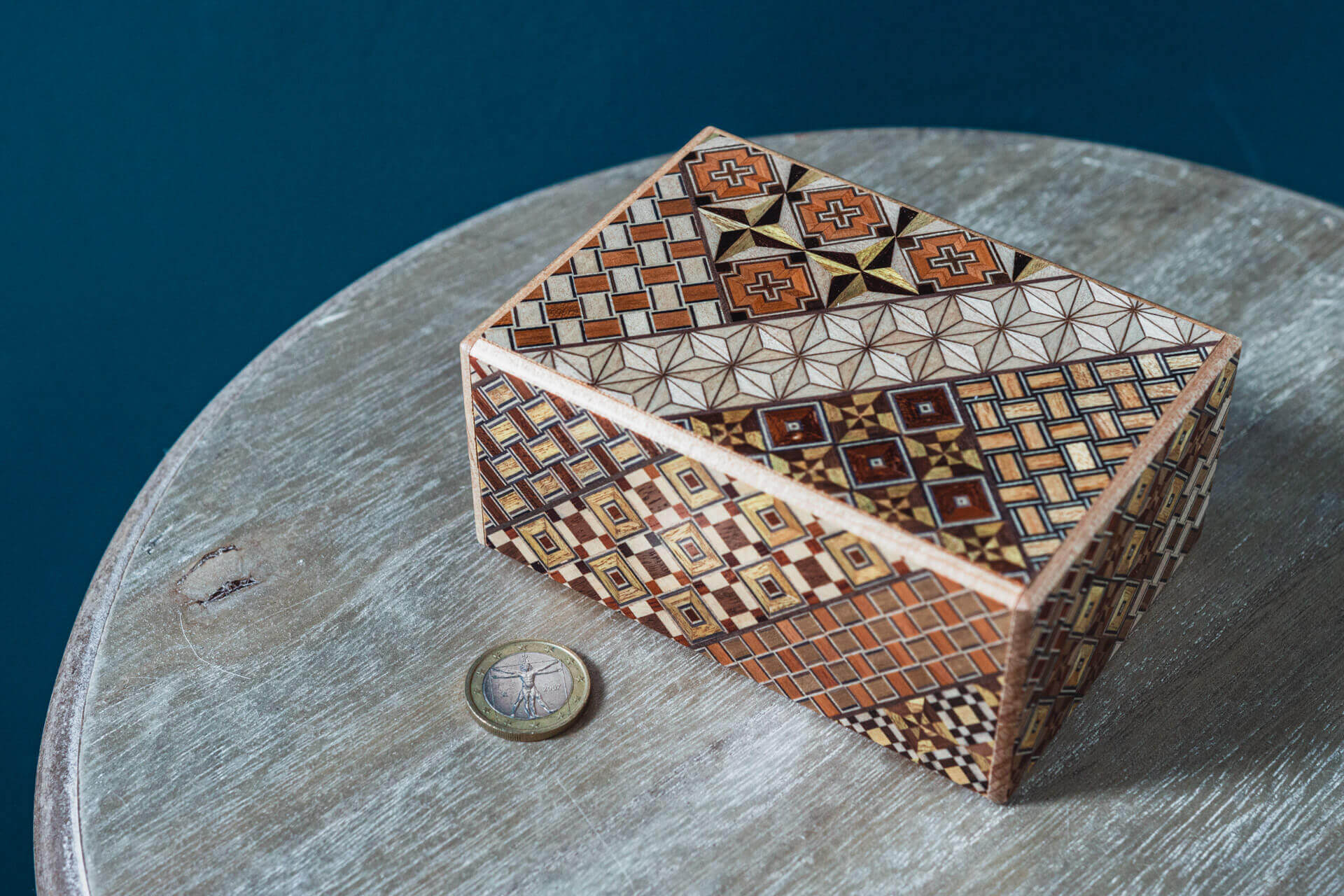 Yosegi Puzzle Boxes