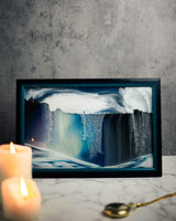 Aurora Borealis Sand Sculpture