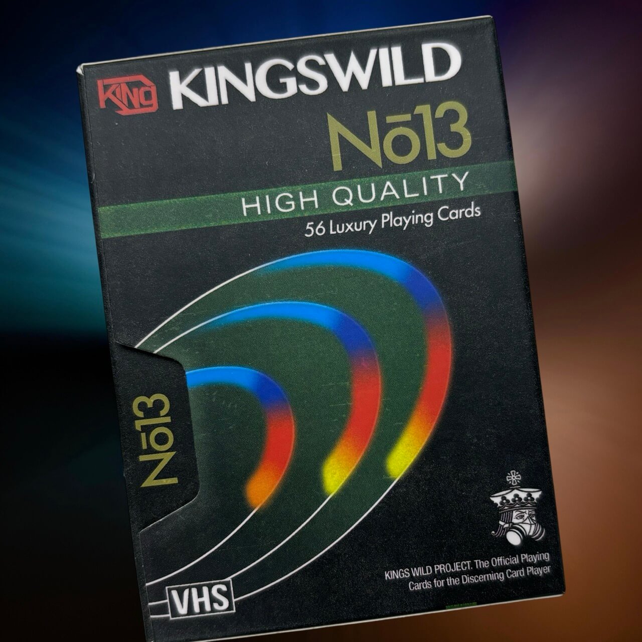 VHS 1982 Playing Cards