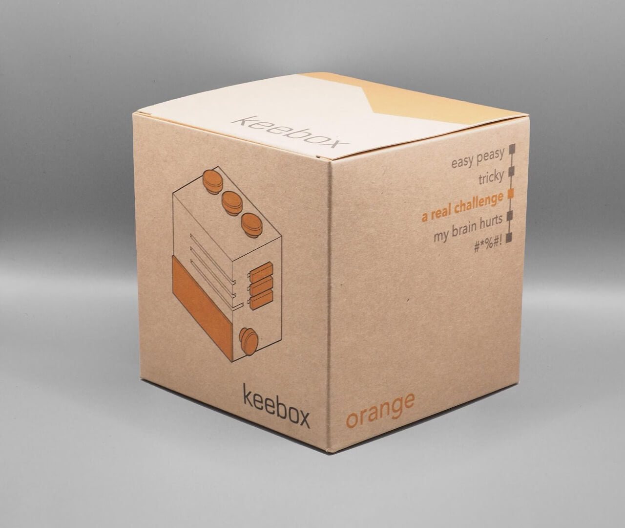 Keebox Orange Puzzle