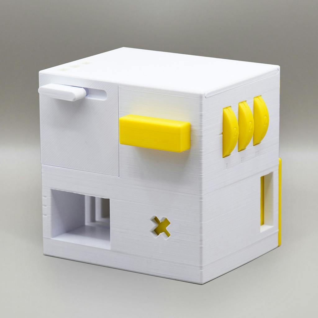 Keebox Yellow Puzzle
