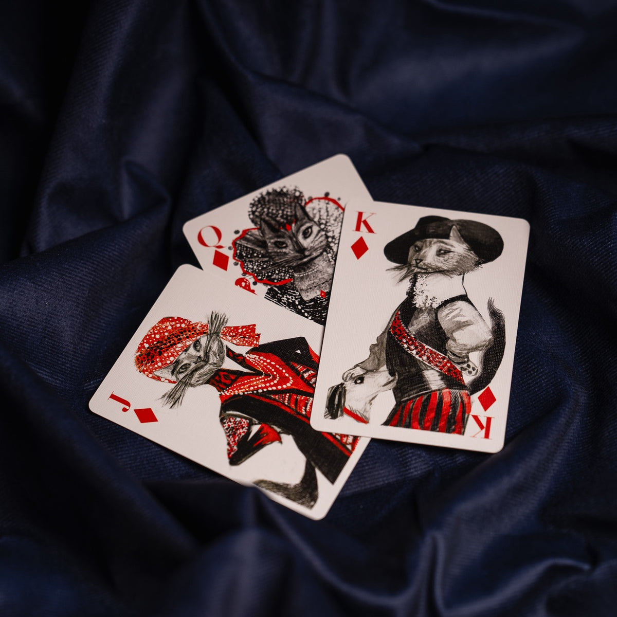 Kitten Club Playing Cards