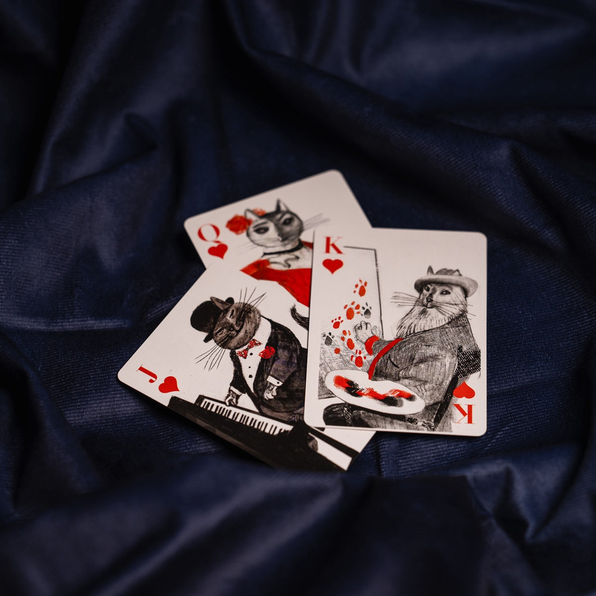 Kitten Club Playing Cards