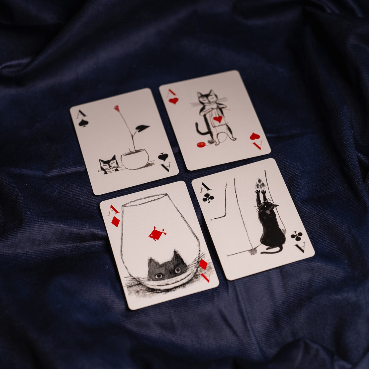 Kitten Club Playing Cards