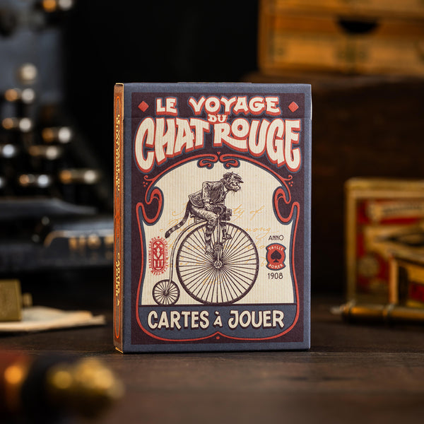 Le Voyage du Chat Rouge Playing Cards