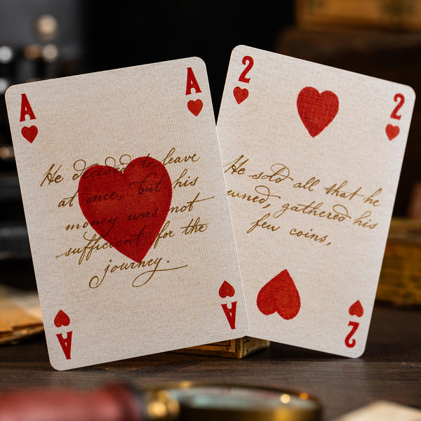Le Voyage du Chat Rouge Playing Cards