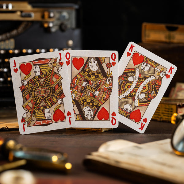 Le Voyage du Chat Rouge Playing Cards