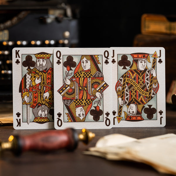 Le Voyage du Chat Rouge Playing Cards