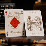 Le Voyage du Chat Rouge Playing Cards