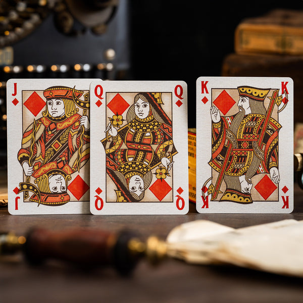 Le Voyage du Chat Rouge Playing Cards