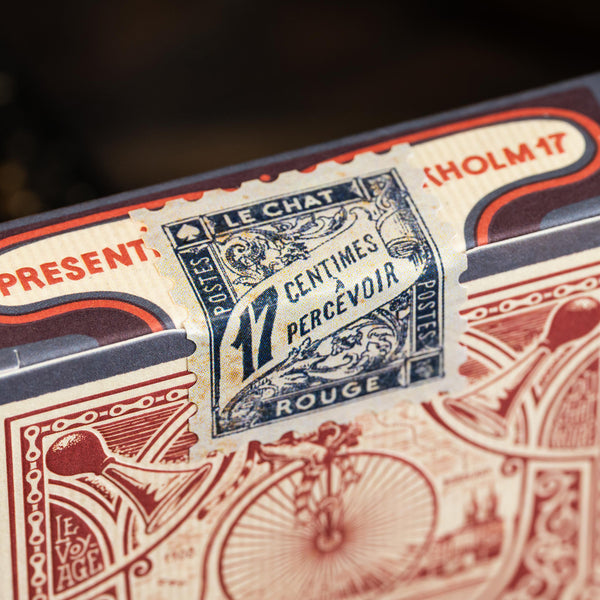 Le Voyage du Chat Rouge Playing Cards