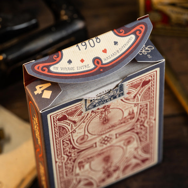 Le Voyage du Chat Rouge Playing Cards
