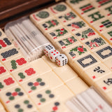 California Walnut Mahjong Set