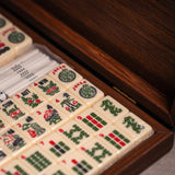 California Walnut Mahjong Set