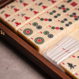California Walnut Mahjong Set