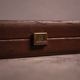 Caramel Brown Leatherette Backgammon Set