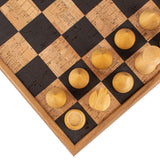 Modern Cork Chess Set