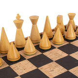 Modern Cork Chess Set
