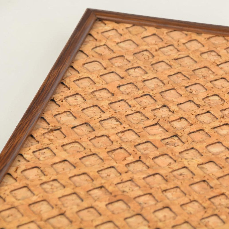 Cube Cork Backgammon Set