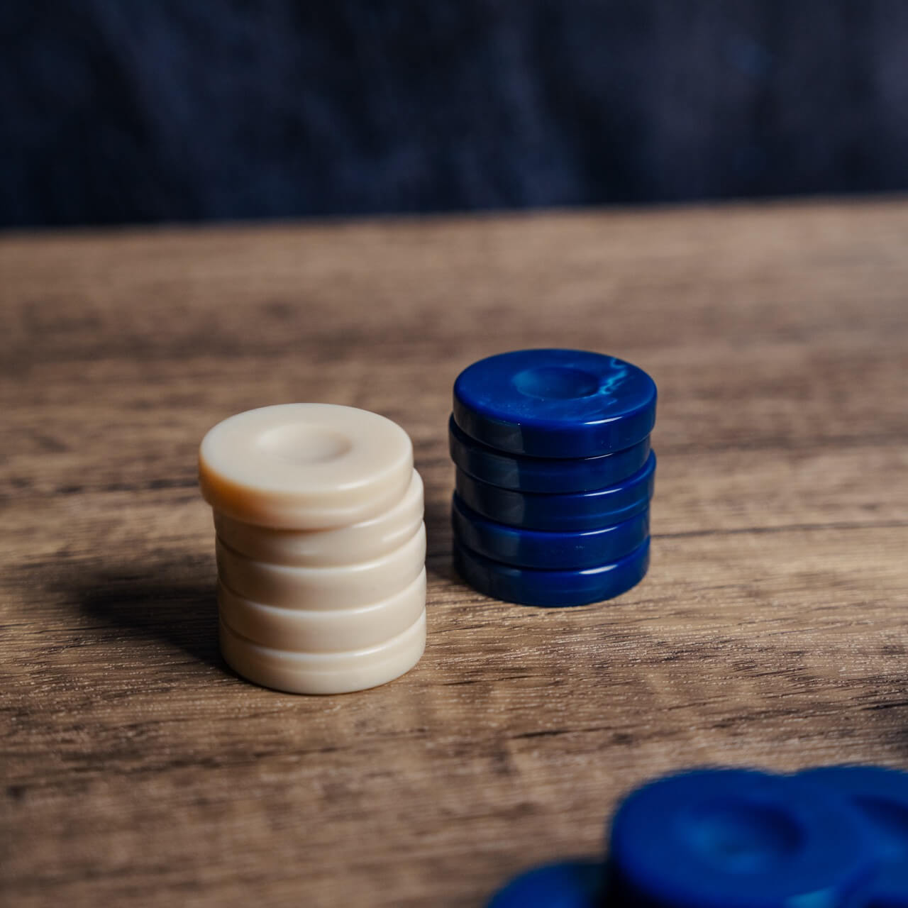 Galalith Backgammon Stones