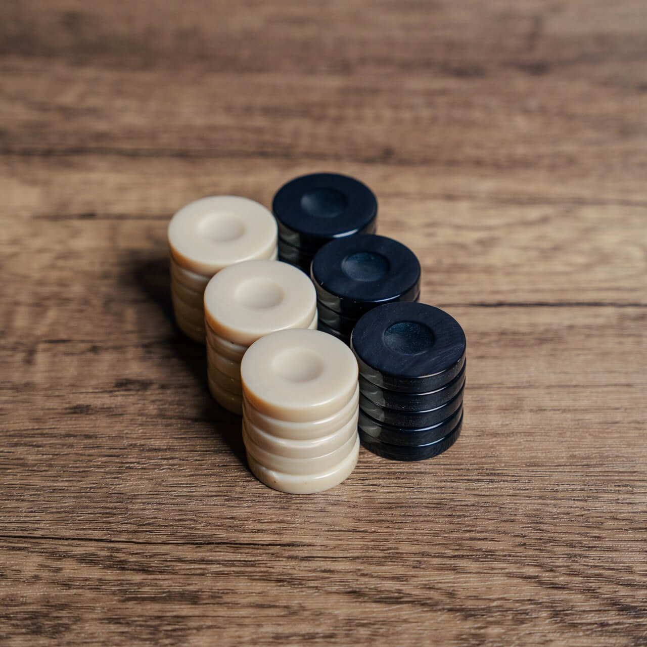 Galalith Backgammon Stones