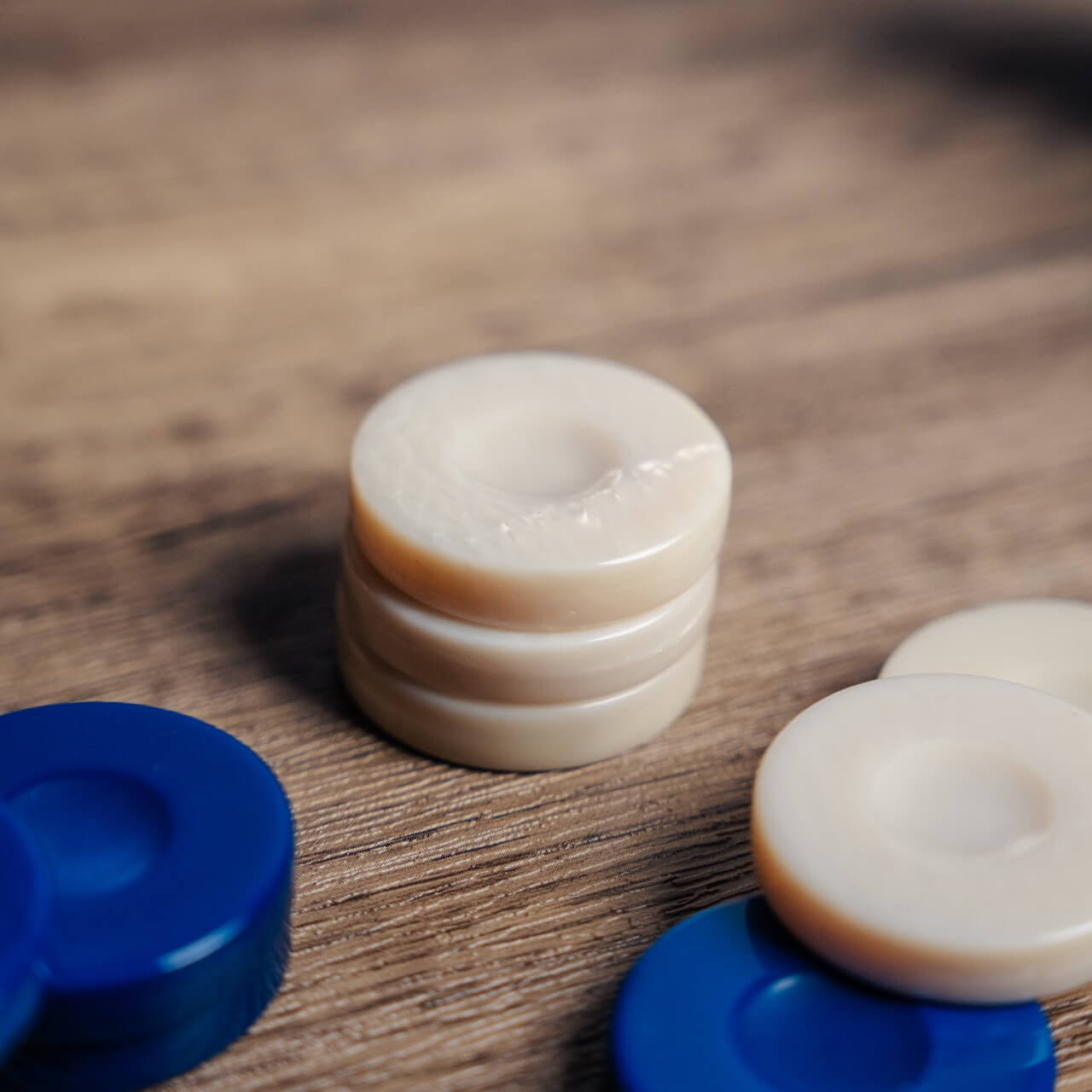Galalith Backgammon Stones