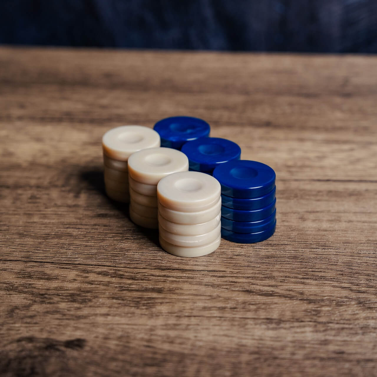 Galalith Backgammon Stones