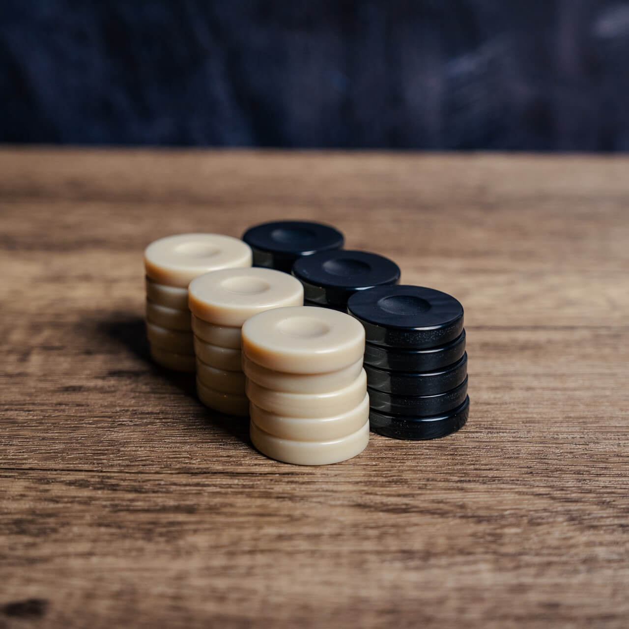 Galalith Backgammon Stones