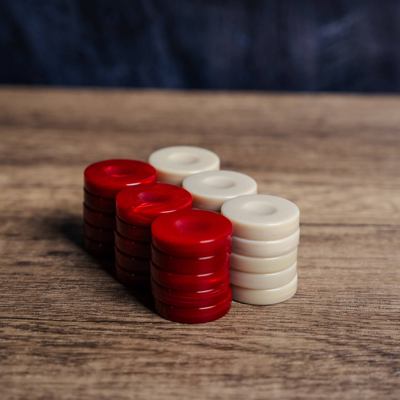Galalith Backgammon Stones
