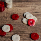 Galalith Backgammon Stones