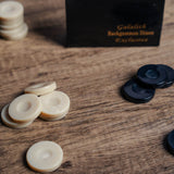 Galalith Backgammon Stones