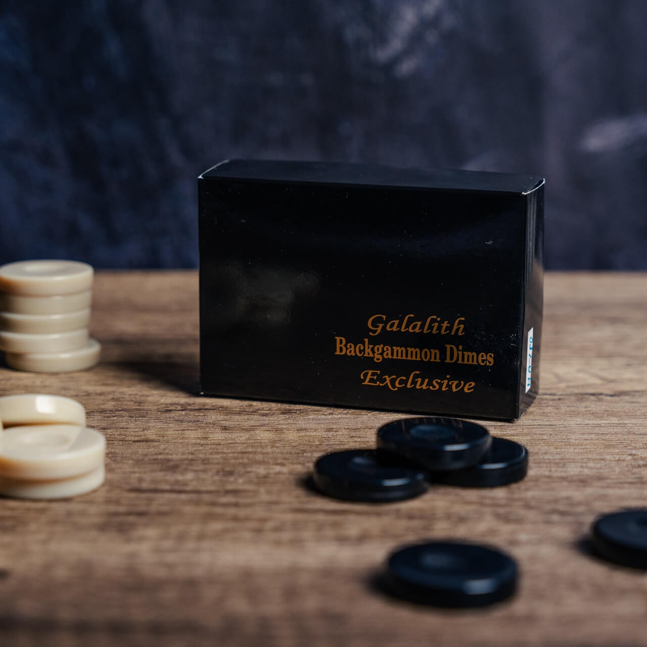 Galalith Backgammon Stones