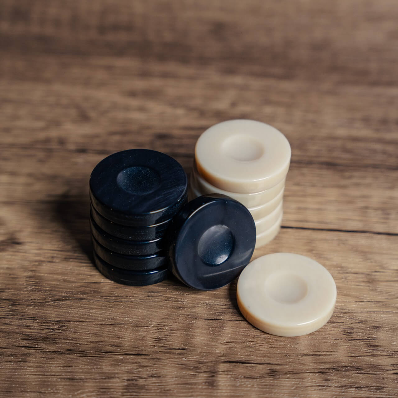 Galalith Backgammon Stones