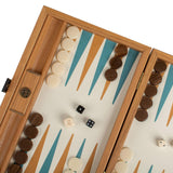 Knitted Leather Backgammon Set