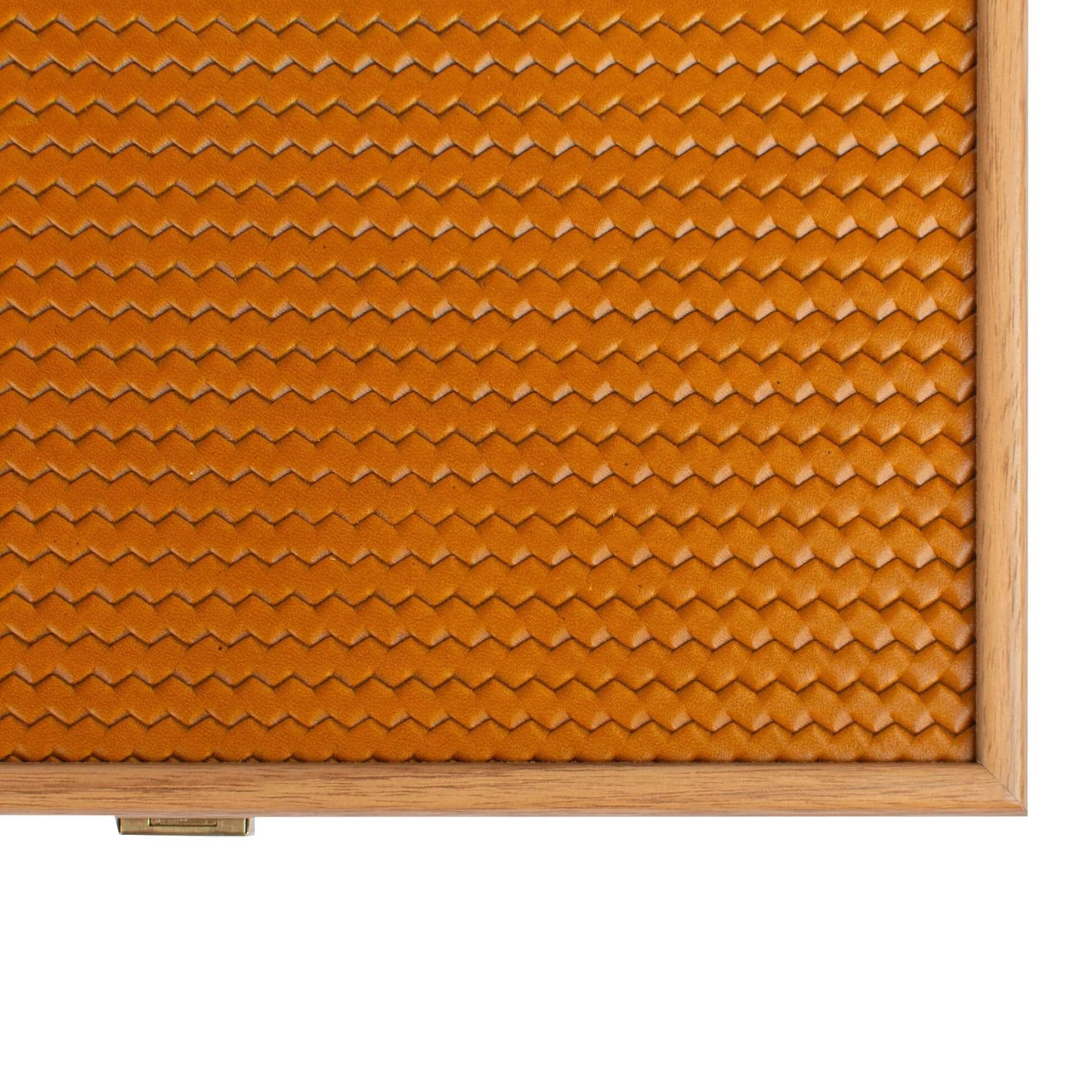 Knitted Leather Backgammon Set