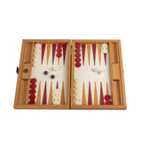 Knitted Leather Backgammon Set