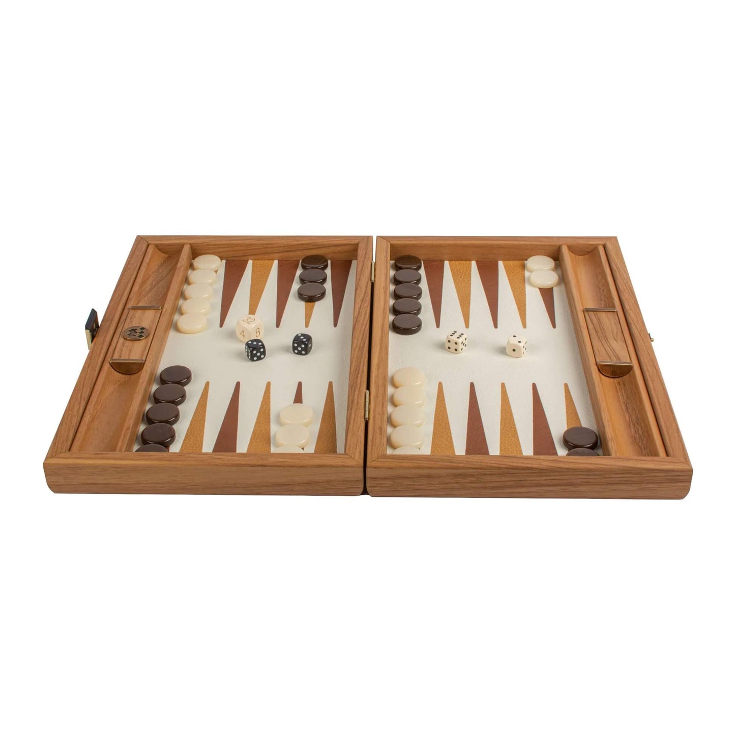 Knitted Leather Backgammon Set