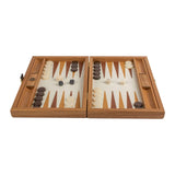 Knitted Leather Backgammon Set